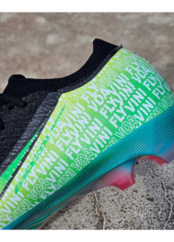 Черные бутсы для футбола mercurial vapor 16 elite vini jr. personal edition fg No Brand