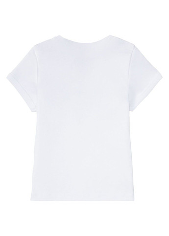 Біла піжама (футболка і шорти) для дівчинки 358652 білий Lupilu