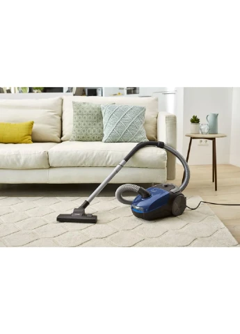 Пилосос мішковий 750Вт 3л НЕРА синій Philips (392285762)