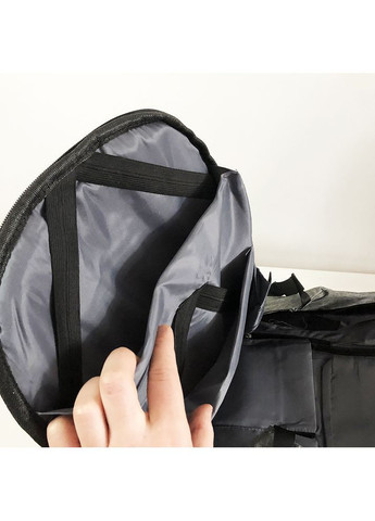 Мужской рюкзак Travel Bag серый No Brand (364503442)