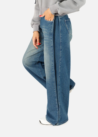 Женские джинсы-baggy цвет синий CB-00257431 Zarxlife - (309000670)