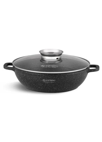 Котел с крышкой EB-8134 с антипригарным мраморным покрытием 3,3 л 28 см Edenberg (360654683)