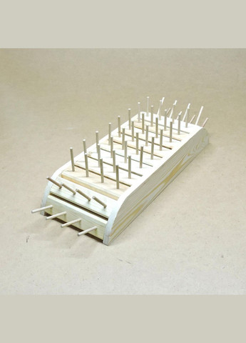 Органайзер для ниток з дерева Меланж 4х12 (НТК-4121200) No Brand (328911683)