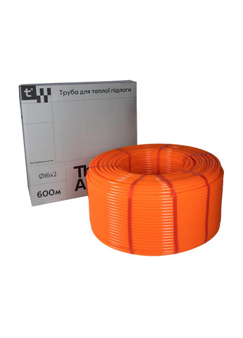 Труба PEX-A EVOH Orange 16х2мм (600м) Thermo Alliance (346492829)