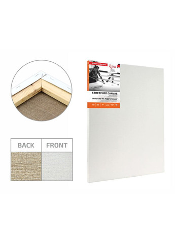 Подрамник110×220 см модуль №2 среднее зерно акрил лен ROSA Роса (362577771)