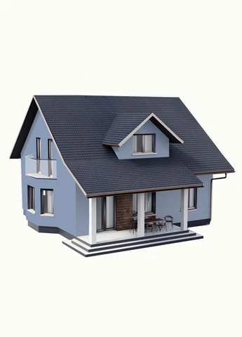 Цветная Фасадная Силиконовая Краска «Силиконфасад» 3020-R80B 1л SkyLine (331646434)