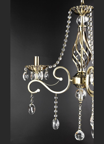 Люстра свічка 25890 Бронза 65-110х50х50 см. Sunnysky (364494661)