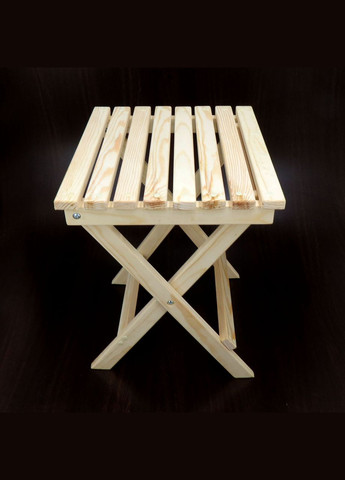 Столик раскладной из дерева Гаскон бланже (СУН-000901) No Brand (328960312)