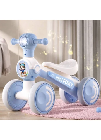 Велобег детский 4-х колесный JOY TR-78933 световые эффекты, песни на украинском языке Corso (380850968)
