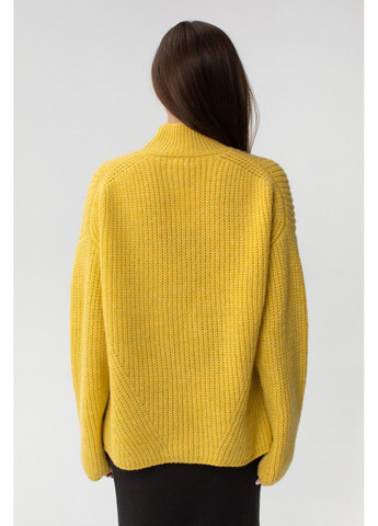 Желтый демисезонный свитер s1027 Sewel