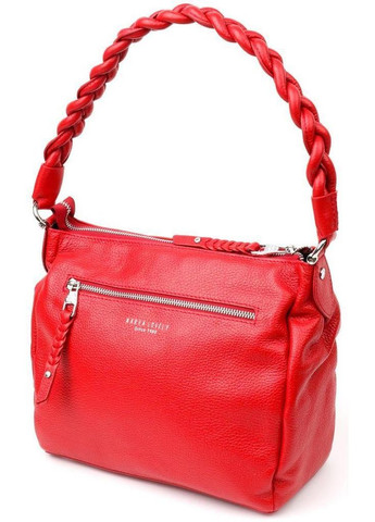 Сумка крос-боді через плече жіноча середня Червоний 36739 Karya (354330629)