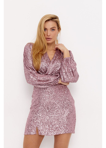 Юбочный костюм-двойка с пайетками Lurex (369327186)