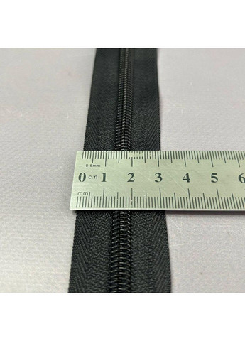 Рулонная молния, спираль Т-5 цвет #черный YKK (352749262)