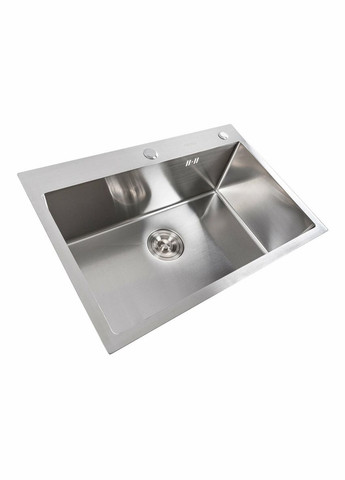 Комплект кухонной мойки Handmade 650х450х220 (3,0/1,5 мм) Platinum (336937566)