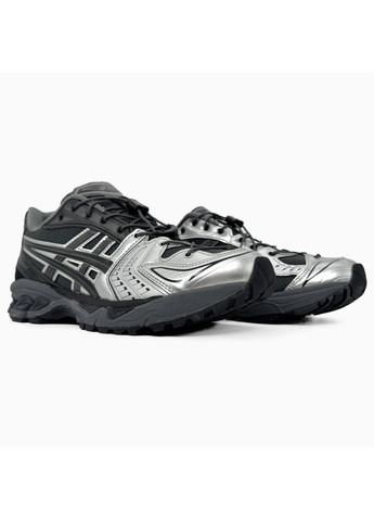 Серые демисезонные кроссовки мужские asics gel-kayano 14 black / grey асикс гель каяно 14 No Brand