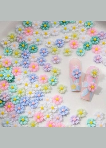 Цветные украшения для ногтей Маки 25 шт, аксессуары из смолы, материалы для дизайна ногтей для женщин и девуше No Brand (315023753)