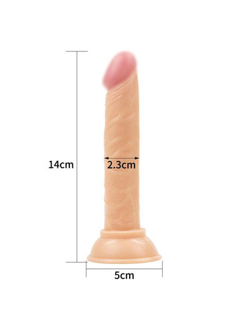 Анальний фалоімітатор Маленький фалос для анусу Фалоїметатор на присосці Lovetoy (317747534)