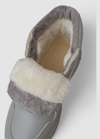 Кроссовки женские зимние на меху Ager Кроссовки серые зима (318561075)