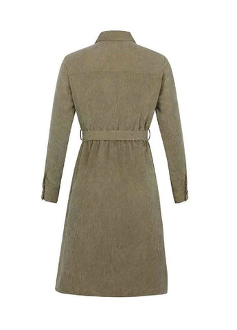 Оливковое (хаки) платье женское вельветовое Esmara