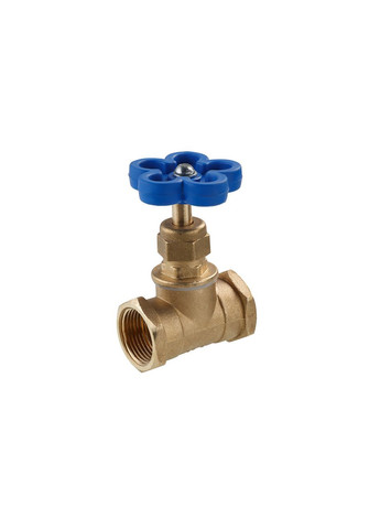 Перекрывающийся муфтовый клапан с накидной гайкой 3/4" ВВ PN16 УК1112ВГ латунный Lexline (311204713)