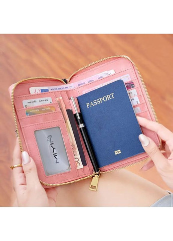 Гаманець з RFID захистом Елон PINK No Brand (370286766)