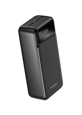 Універсальна мобільна батарея X-Power SI30A4QL 30000mAh Black (4827798787311) Sigma mobile (341488512)