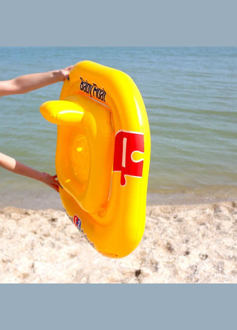 Надувной круг «Pool School», 56587, серия «Школа плавания», с трусиками, 79 х 79 см Intex (299009397)