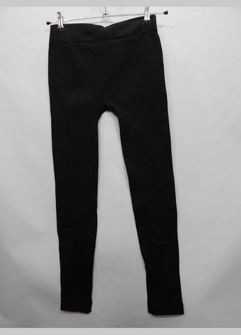 Черные демисезонные лосины женские утепленные на байке 48 р.005дж (только в указанном размере, только 1 шт) Jujube