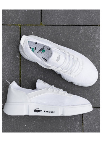 Білі Літні кросівки чоловічі, вьетнам No Brand Lacoste White