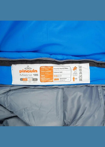 Спальный мешок Mistral PFM 185 L Blue Pinguin (316434936)
