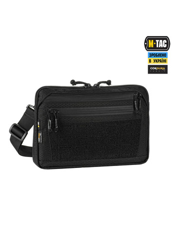 Сумка Admin Bag Medium Elite с липучкой Hex Black M-TAC (307928928)