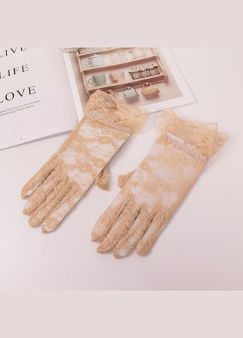 Мереживні рукавички ажурні гіпюрові весільні No Brand (314872959)