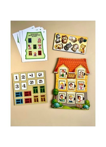 Пазл-сортер "Домик с заданиями" Ань-Янь (318019205)