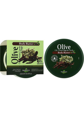 Олія для тіла з диктамосом (критською материнкою) HerbOlive Olive Oil & Cretan Dittany Body Butter 250ml (1135817-31162929) Madis (368636567)