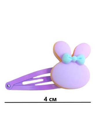 Набір 2 шт шпильки для волосся дитячі Зайки 4 см Princess (368772346)