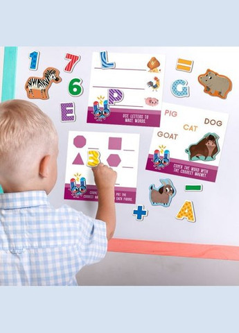 Набір магнітів "Літери і цифри" ML4031-09 EN MAGDUM (305314612)