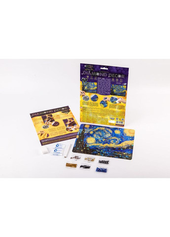 Набір креативної творчості Зіркова ніч DD-01-06 "DIAMOND DECOR" Danko Toys (305296263)