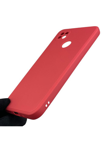 Чохол для Redmi 10A з квадратними гранями із захистом камери на сяомі редмі 10а червоний Xiaomi (366023358)