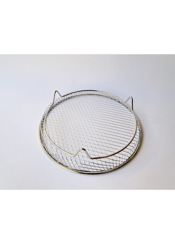 Решітка кругла з нержавіючої сталі для аерогрилю мультипечі духовки 1 шт SAN-9312 No Brand (335392126)