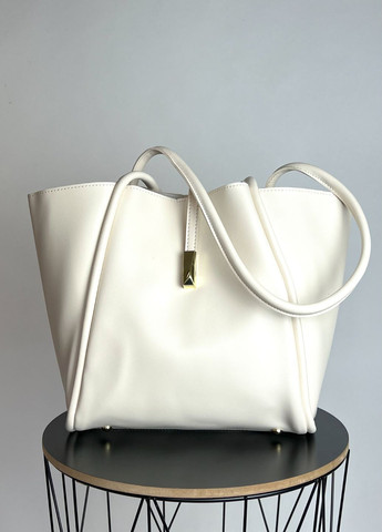 Женская сумка Viola Shopper молочная No Brand (290194540)