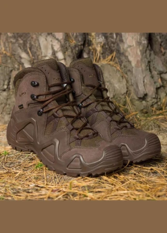 Черевики з Gore-Tex Zephyr GTX MID TF M UK 9.5/EU Dark Brown Lowa (316320624)
