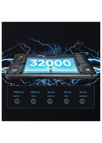 Планшет RT7 10.1" 5G TITAN 12/512GB NFC LTE Black (6941749837233) Oukitel RT7 10.1&quot; 5G TITAN 12/512GB NFC LTE Black (368131006)