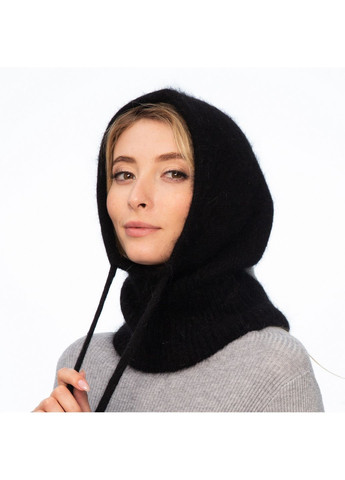 Капор жіночий ангора чорний COLETTE LuckyLOOK 237-209 (322789685)