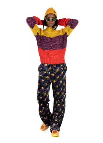 Комбинированный свитер Scotch & Soda