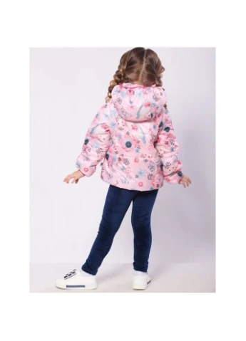 Рожева демісезонна куртка-жилет animals для дівчат модний карапуз Trendy Tot 03-00695_000000002