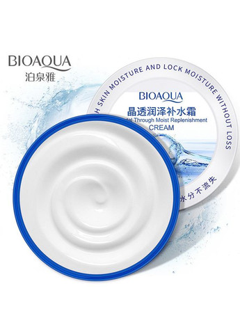 Bioaqua Зволожуючий крем-гель для обличчя з гіалуронової кислотою Crystal Through Moist Replenishment Cream (38г) — Крем, Китай (317169499)