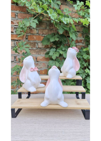 Декоративная керамическая статуэтка Зайчик Гармоника No Brand (362669749)