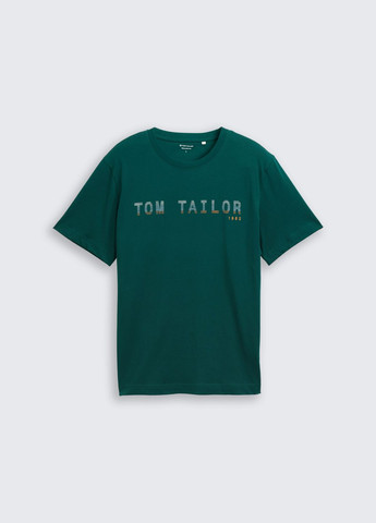 Зелена футболка Tom Tailor