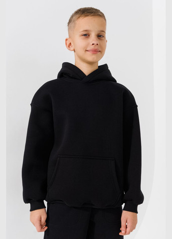 Худи однотонный для мальчика BBC02310 140 см Черный shop (2000990856180) LAWA (357437279)
