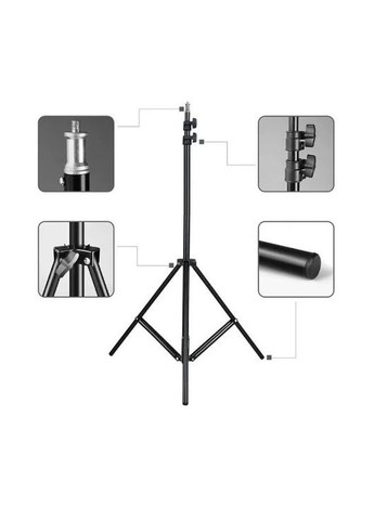 Кільцева лампа RGB 30 см Ring Light Лампа для блогера Tik-Tok з тримачем для телефону та штативом 2,1 метра кругла 30 см No Brand (337509347)